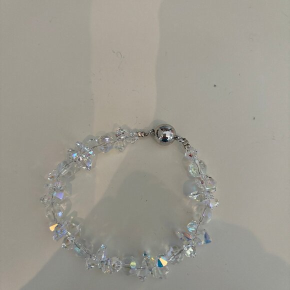 Clear Crystal Charm Bracelet - Picture 3 of 3